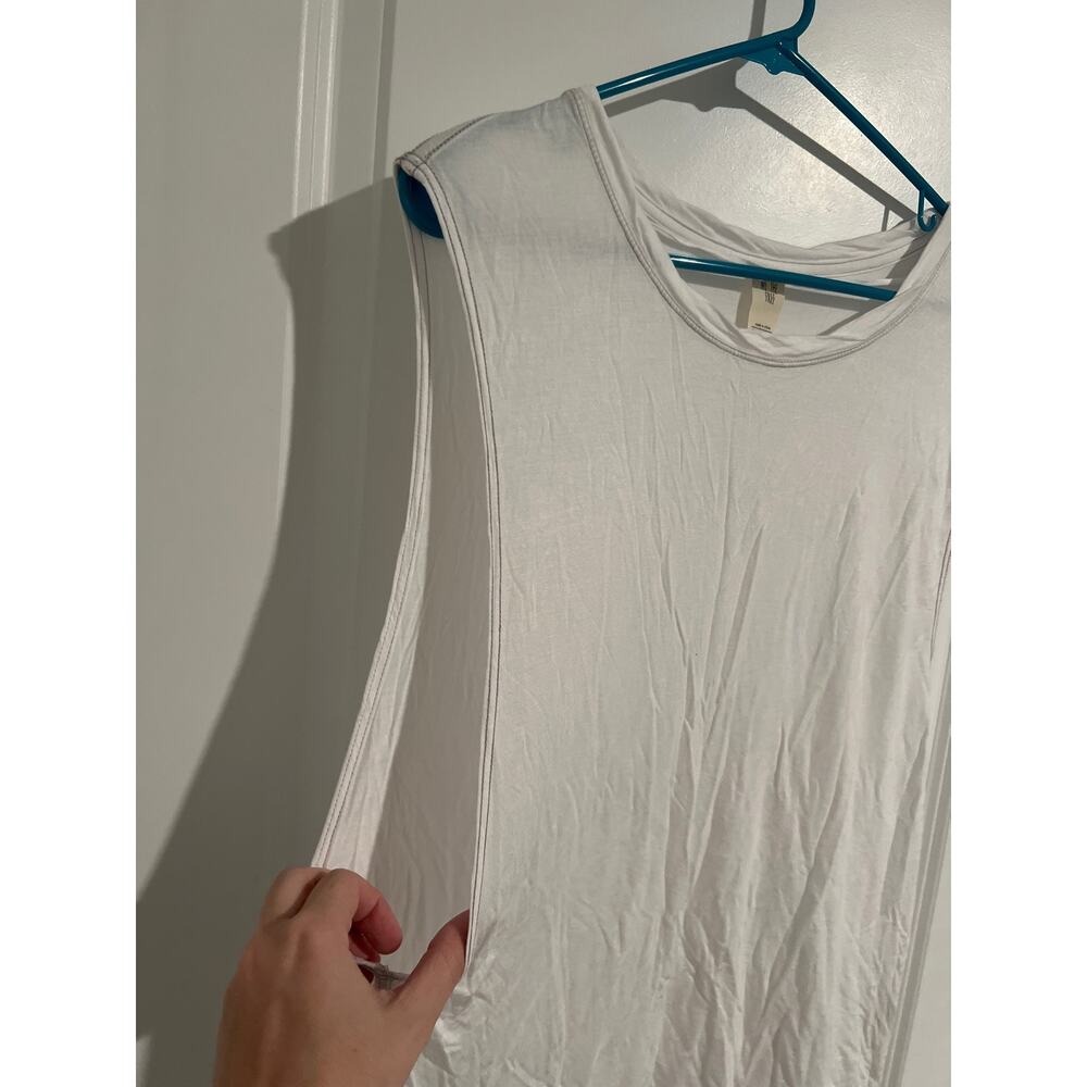 Free People We the Free The It Muscle Tee Tank in White size small - Picture 2 of 6